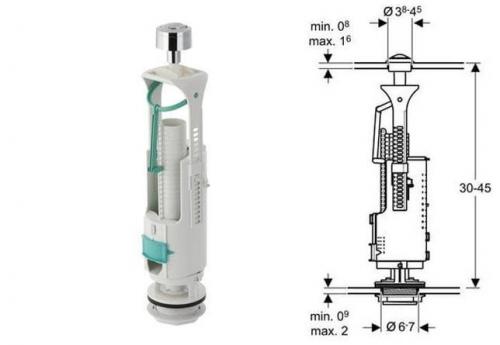 Арматура для унитаза с нижней подводкой, какая лучше. Как выбрать арматуру для сливного бачка 01