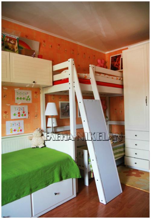 Защита на лестницу от детей икеа. Защита на лестницу кровати (СТУРО) от малышки.