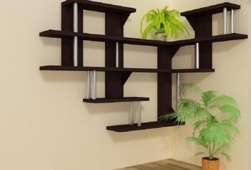 Полка своими руками из подручных материалов. Виды полок