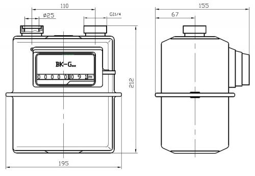 Какой газовый счетчик лучше. Бытовой счётчик газа: описание моделей, какие лучше приобрести