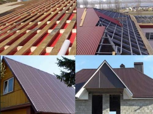 Как покрыть крышу профлистом своими руками. Как покрыть крышу профнастилом своими руками пошаговая инструкция