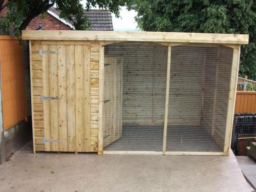 Чертеж вольера для собаки 2х4. Разрабатываем чертеж с размерами вольера для собаки с учетом всех нюансов 07