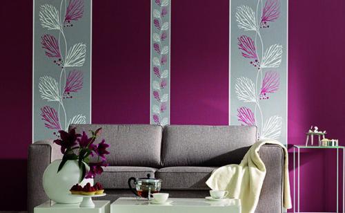 Как красиво приклеить обои двух видов. Комбинирование по вертикали