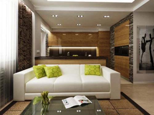 Простой интерьер однокомнатной квартиры. Дизайн однокомнатной квартиры — 150 фото в интерьере