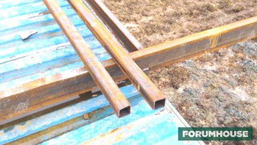 Дом из контейнеров. Поэтапное строительство дома из морских контейнеров