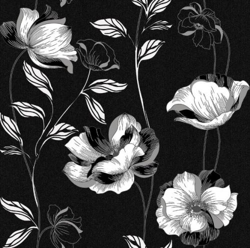 Какие типы мебели лучше всего подходят для комнаты с темными обоями. Виды черных обоев