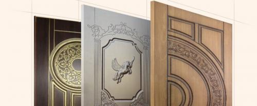 Декоративные накладки на входную дверь. Классификация дверных накладок, самостоятельное оформление и монтаж декоративных украшений