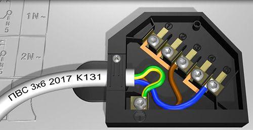 Подключение варочной панели через клеммную коробку. Как подключить индукционную варочную панель