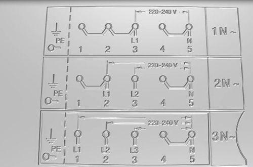 Подключение варочной панели через клеммную коробку. Как подключить индукционную варочную панель