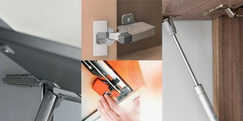 Как работают доводчики дверей на кухне. Доводчики для кухонных шкафов