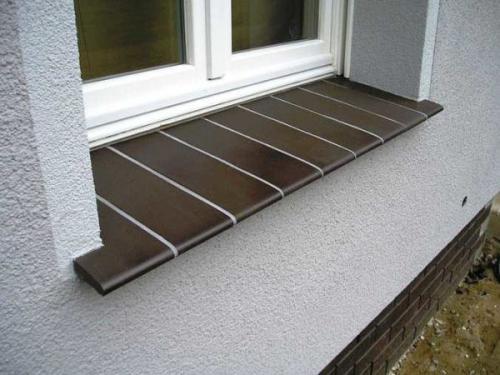 Как крепится отлив к пластиковому окну снаружи. Виды отливов для окон