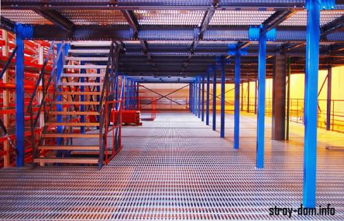 Мезонин, что это на складе. Складской мезонин –, что это?