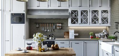 Светло серая кухня. Серая кухня в интерьере: дизайн, сочетание цветов, 30 реальных фото