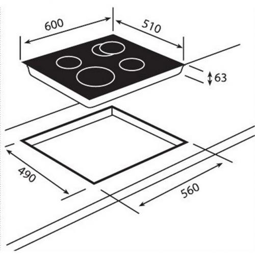 Как подключить электрическую варочную панель. Подключение варочной панели к электросети