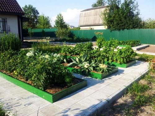 Из чего можно сделать грядки на огороде. Делаем ограждения вокруг грядок из различных материалов