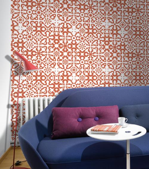 Воспользуйтесь флизелиновыми обоями для стен, чтобы создать эффектный интерьер 09