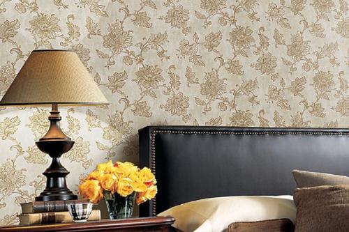 Воспользуйтесь флизелиновыми обоями для стен, чтобы создать эффектный интерьер 10