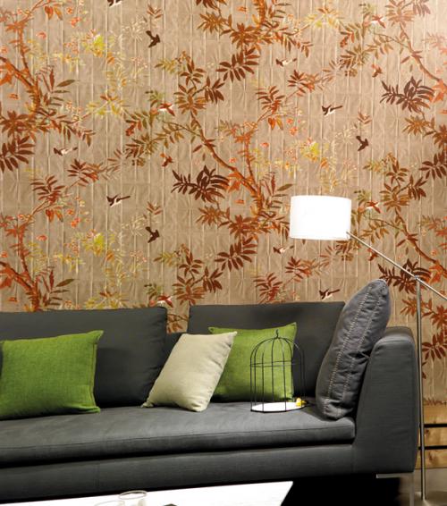 Воспользуйтесь флизелиновыми обоями для стен, чтобы создать эффектный интерьер 13