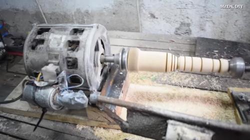 Как сделать токарный станок по дереву своими руками. Конструкционная особенность 20