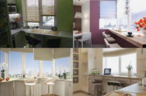 Оформление подоконника на кухне. Семь идей устройства подоконника на кухне