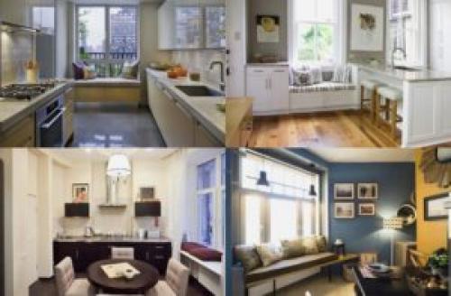 Оформление подоконника на кухне. Семь идей устройства подоконника на кухне