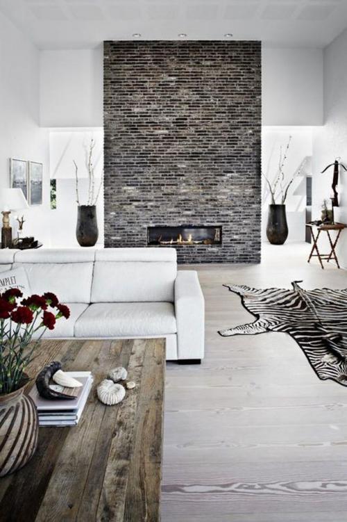 Камин в современном стиле. Домашний камин