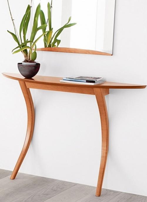 Высота подвесной консоли в прихожей. Разновидности конструкций