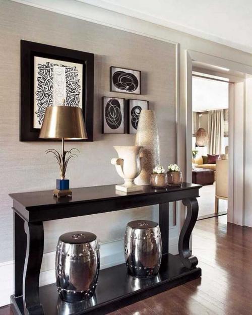 Размеры консоли в прихожую. Плюсы