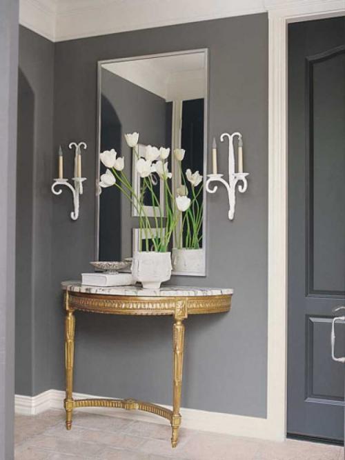 Размеры консоли в прихожую. Плюсы