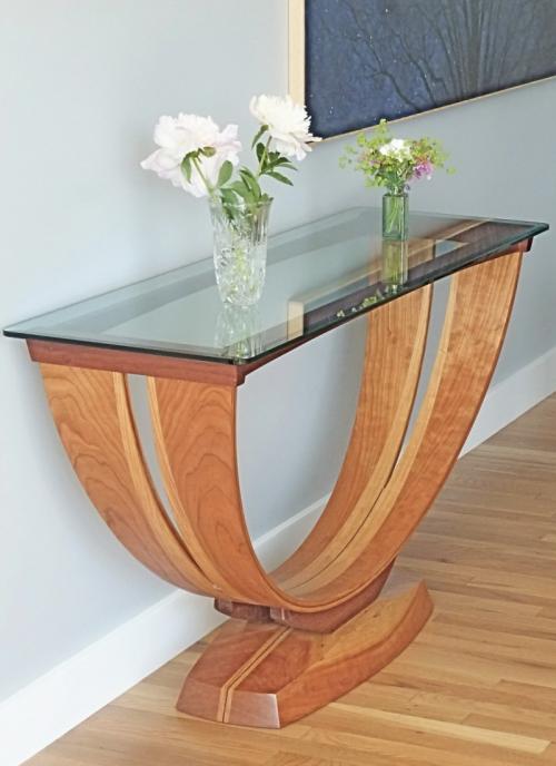 Консоль в прихожую в современном стиле. Консоль в прихожую: современные особенности украшения и расположения (105 фото)