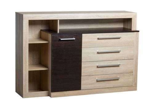 Высота комода в гостиную. 21 вариант комодов с размерами и фото