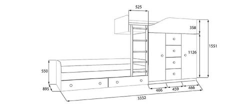 Какие инструменты и материалы необходимы для сборки двухъярусной кровати. Как определить нужные размеры двухъярусной кровати