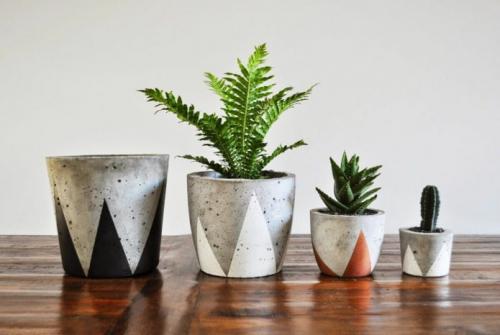 Цветочный горшок своими руками. Горшки для цветов из бетона 09 Цветочный горшок своими руками. Горшки для цветов из бетона 09