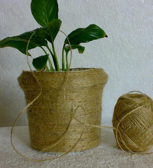 Горшки для цветов своими руками из подручных материалов. Горшки для цветов своими руками — лучшие идеи и рекомендации, как и из чего лучше всего сделать горшки для цветов (85 фото)