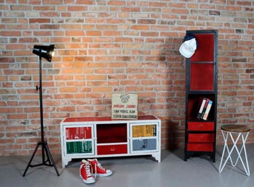 Обои лофт в интерьере. Виды обоев в стиле лофт 03