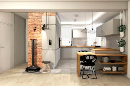 Обои лофт в интерьере. Виды обоев в стиле лофт 08