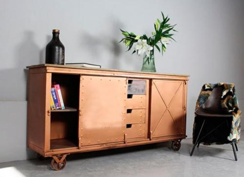 Обои лофт в интерьере. Виды обоев в стиле лофт 04