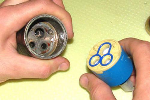 Картридж в смесителе. Как поменять картридж в смесителе в ванной — советы мастеров