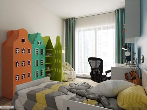 Создание атмосферы лофта с помощью обоев 08