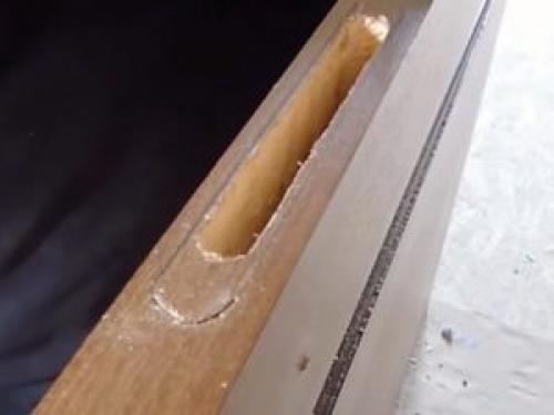 Как врезать замок в новую деревянную дверь своими.. Процесс изготовления паза под замок