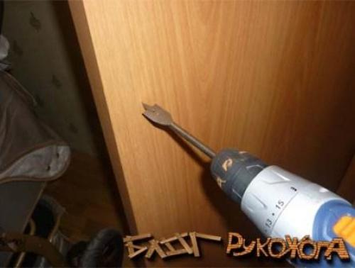 Как врезать замок в межкомнатную дверь без фрезера. Как правильно врезать замок вмежкомнатную дверь