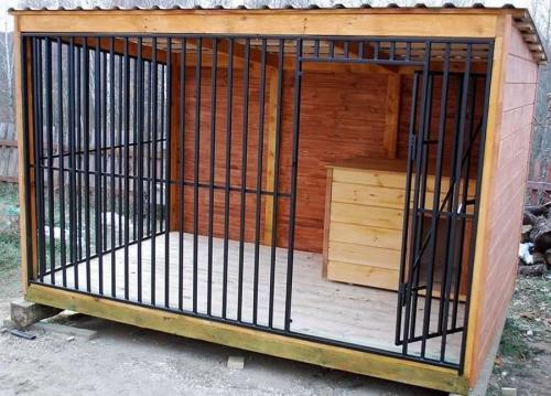 Строим вольер для собаки: подробная схема и инструкция 19