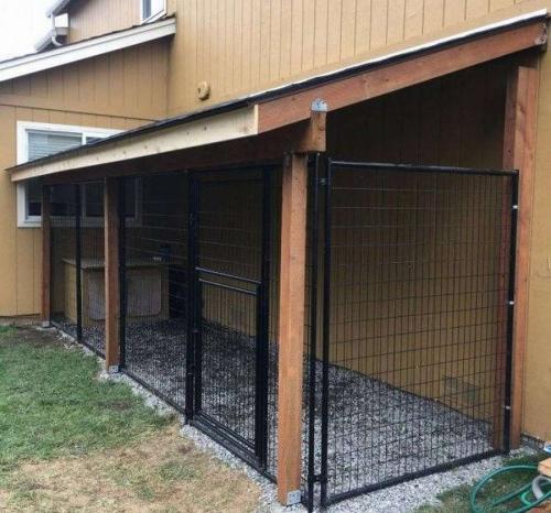 Строим вольер для собаки: подробная схема и инструкция 20