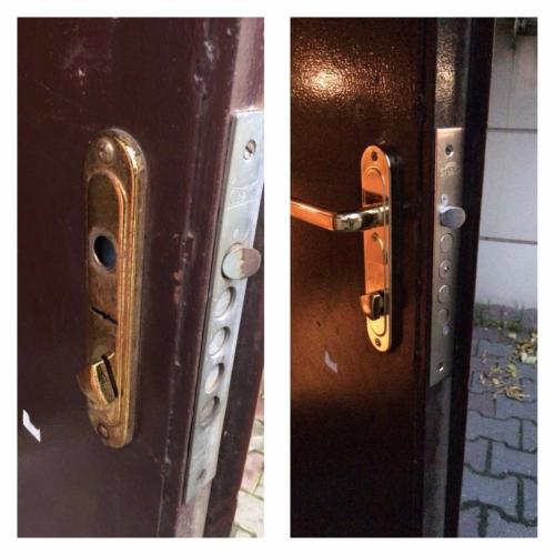 Как заменить сувальдный замок в металлической двери. Инструменты и подготовка