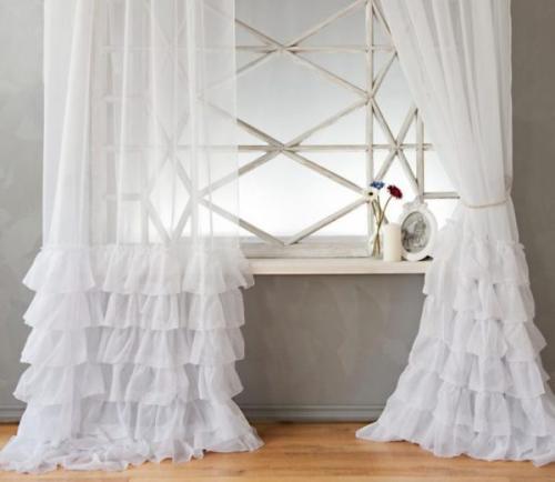 Как выбрать тюль для зала без штор. Тюль для зала: тренды и новинки