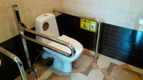 Какие размеры унитазов наиболее удобны для людей с ограниченными возможностями. Санузел - оформление для инвалидов в общественных зданиях