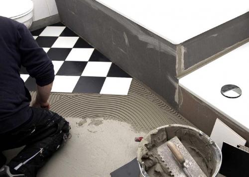 Укладка плитки со смещением на . Как красиво уложить плитку со смещением, если ровно не получается