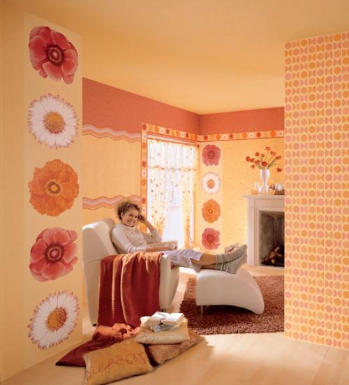 Окантовка для обоев под потолок. Секреты удачного применения и расположения бордюров