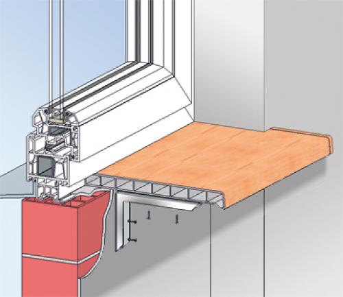 Установить подоконник к пластиковому окну: простой способ сделать это самостоятельно 10