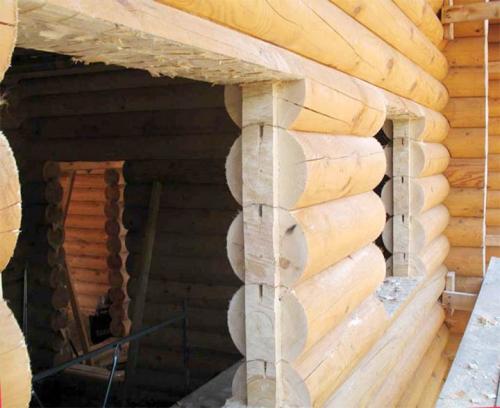 Окосячка дверей в деревянном доме. Качественная окосячка – надежная защита от деформации строений